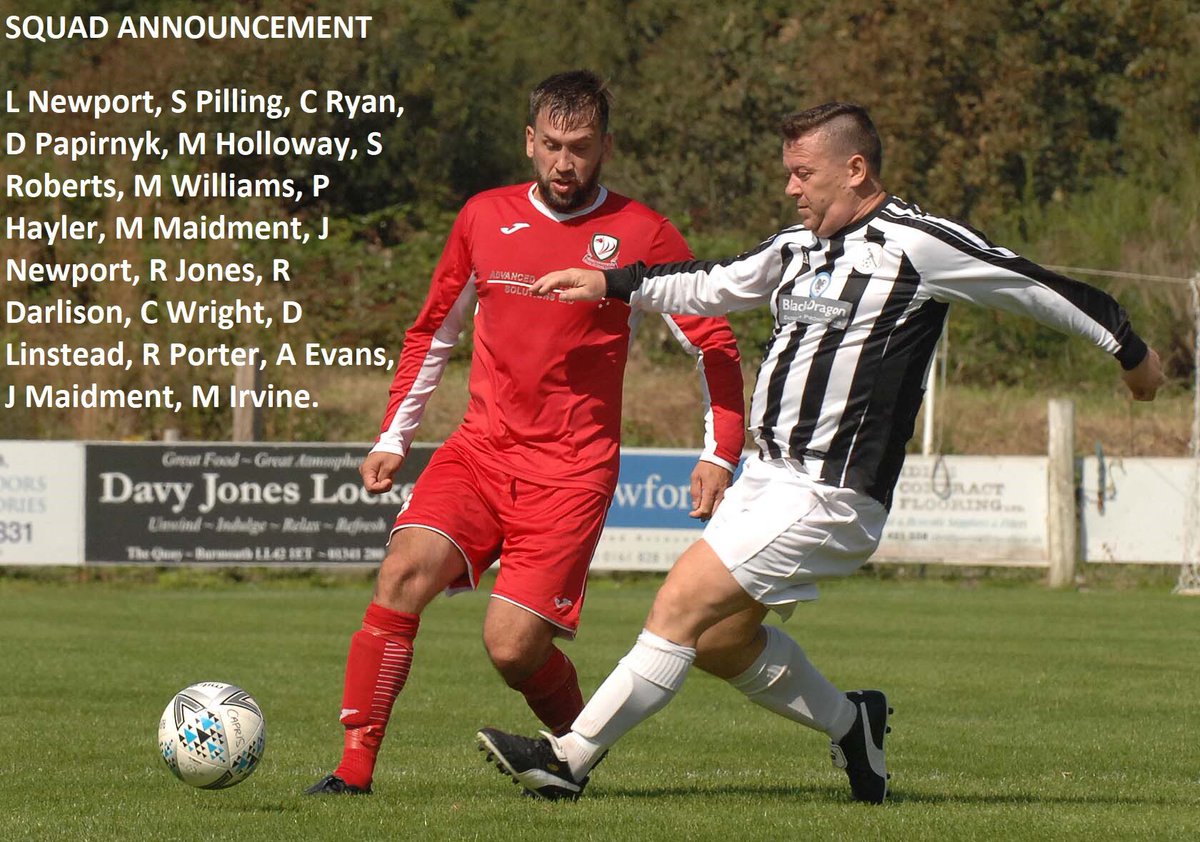 Squad announcement for tomorrow’s game against <a href="/WalesVets/">Wales Vets Football</a> over 40s, safe journey to the lads travelling down tonight and tomorrow morning #Vets #Football #Wales