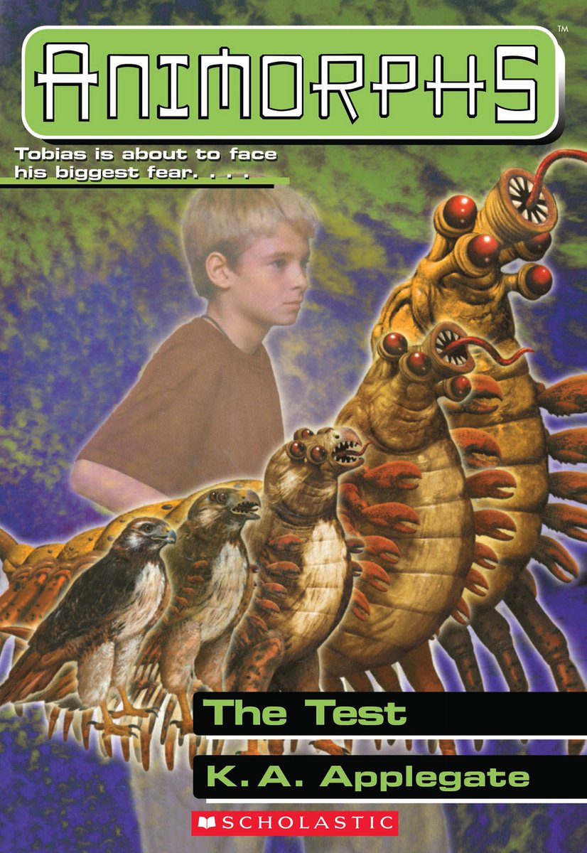  #Animorphs #TheTest  Hawk is captured by Robot girl who once tortured him but says she is good now.She suggests they blow up slug alien base.Hawk & Deer alien turn into Very Hungry Caterpillar alien & dig tunnel but girl betrays them.They survive.Other girl kills some humans.Crys.