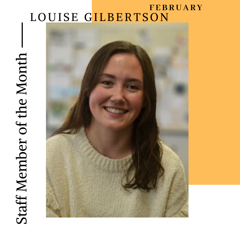 BP_Anchor's tweet photo. Congratulations to our February Staff Member of the Month, Louise! Louise was amazing at helping organize and run club photo day, and is always positive during class! #Visionaries #HSSDGraduateProfile https://t.co/w8FgpGt36X