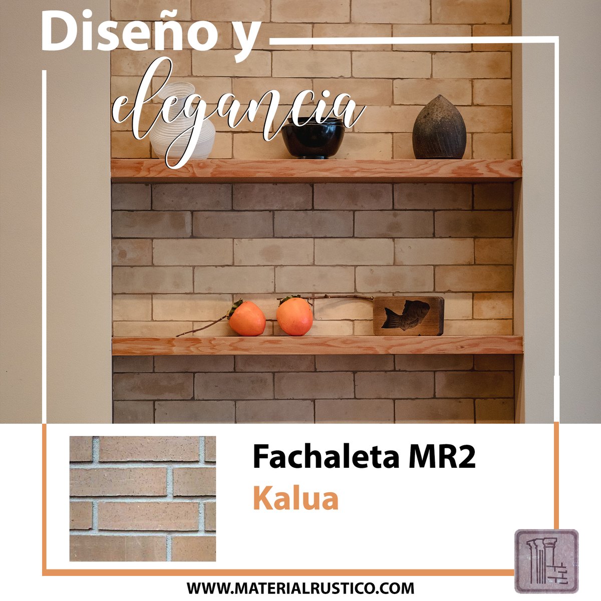 materialrustico's tweet image. Con nuestras fachaletas de barro puedes crear los espacios más bonitos, llenando tu hogar de estilo y diseño. 🏡✨

Encuentra éste y más modelos en 👉materialrustico.com/wp/fachaleta/