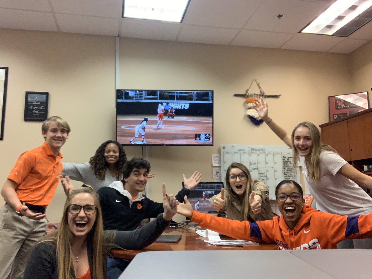Clemson Student-Athlete Development (@clemsonsadev) on Twitter photo Sharing this special moment with the rest of <a href="/ClemsonTigers/">Clemson Athletics</a> as <a href="/clemsonsoftball/">Clemson Softball 🥎</a> starts it’s inaugural season! 🥎🥳
Good luck today and the rest of the season! We can’t wait to support you at home on our turf!
#NCAASoftball #ALLIN #ClemsonSoftball Sharing this special moment with the rest of <a href="/ClemsonTigers/">Clemson Athletics</a> as <a href="/clemsonsoftball/">Clemson Softball 🥎</a> starts it’s inaugural season! 🥎🥳
Good luck today and the rest of the season! We can’t wait to support you at home on our turf!
#NCAASoftball #ALLIN #ClemsonSoftball
