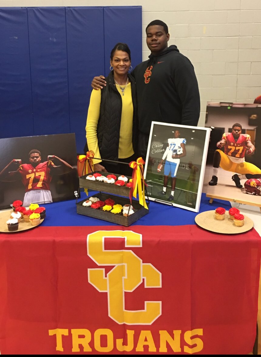 Colliers2218's tweet photo. I’m super proud of this kid! Casey signed back in Dec. and celebrated w teammates on Wed.! Love you so much son! ❤️#AGTG @CaseyCollier54 #RuntheSCene https://t.co/lAAHf8QpqL