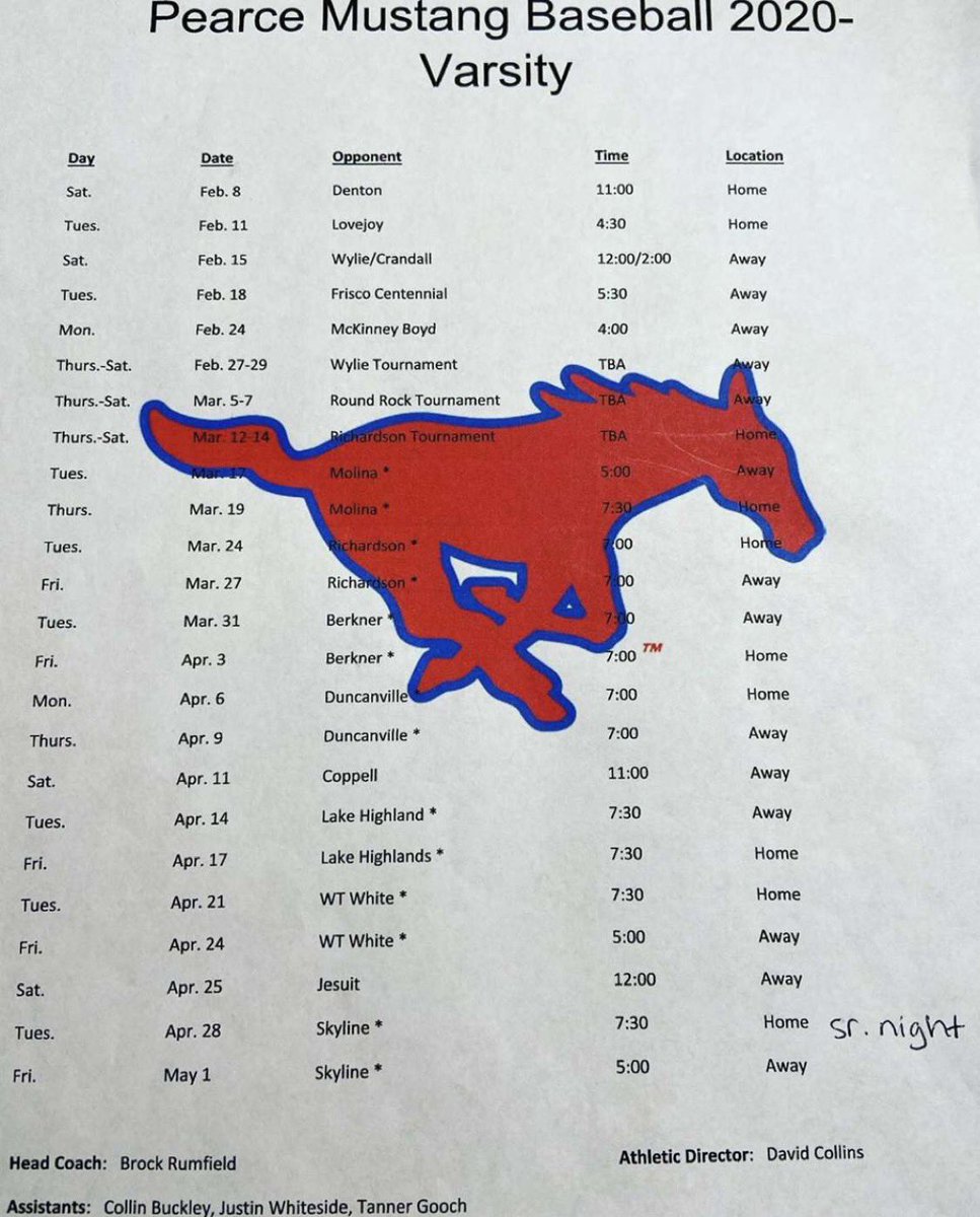 Pearce Baseball🐴⚾️ tweet media