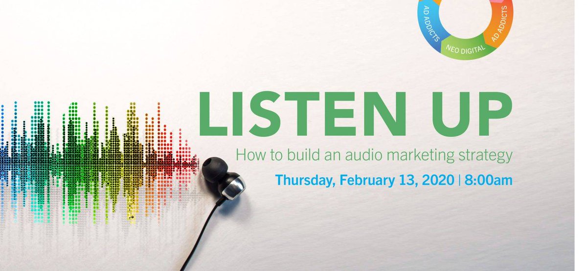 Our very own David Allen Moss, Chief Creative Officer, podcast host, and career media pro will be featured at <a href="/AAFCLE/">AAF - Cleveland</a>'s Next NEO Digital Program on 2/13. Join him with folks from <a href="/Pandora/">Pandora</a> and <a href="/TheAdcomGroup/">Adcom</a> for a lively conversation. Details: ecs.page.link/tq5Uw #industrytalk