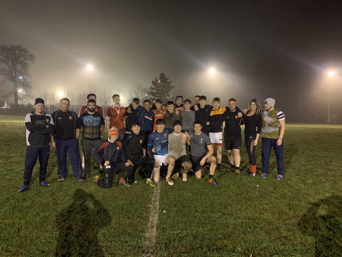 Another great evening <a href="/WhitchurchRugby/">WhitchurchRugbyClub</a> with social touch and senior training both drawing good numbers! If you fancy trying rugby come and give our social touch a go, every Thursday 7:15-8:30pm or if you want some more focused training join our performance session! #churchtime
