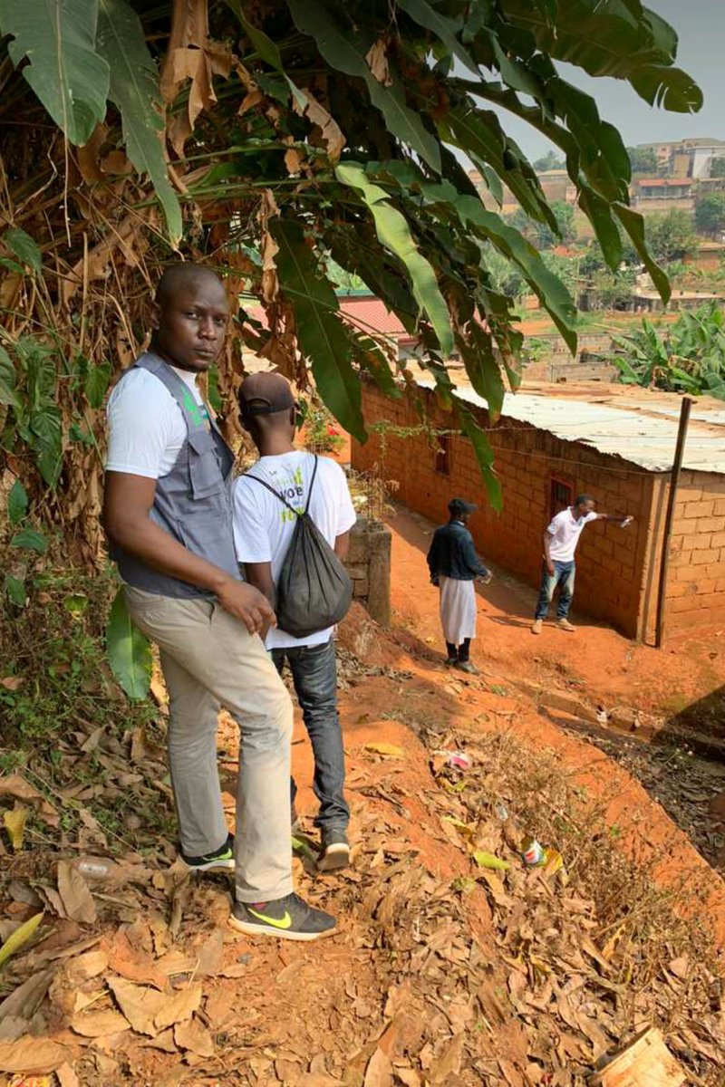 fredaxelebe's tweet photo. JJ-2 le porte à porte continue, Yaoundé IV, Yaoundé V... Nous sommes bien dans la capitale... #237Vote #PCRN2020. https://t.co/coD2PBYOA8