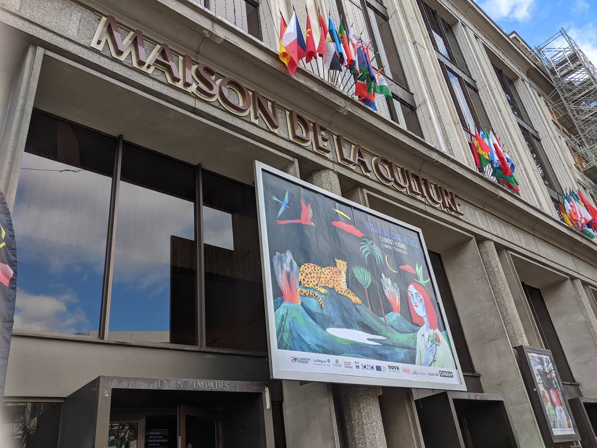 Massive thanks to <a href="/British_Film/">British Council Film</a> for supporting my trip to @Clermont_Court, and thank you Clermont-Ferrand for the incredible hospitality. Proud to be representing Pays de Galles in the Labo competition #ClermontFF20