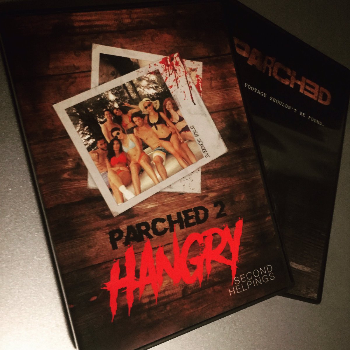 Parched_Movie's tweet photo. #Get the #Set ! It’s #freaky #flashsale #friday ! #Parched 1 and 2 #HANGRY are #onsale/ #discount #online (#dvd and #stellar #quality #BluRay) 📀 😁 📀 #horrordvd #horrorDVDs #creepy #original #sequel #horrorcomedy #comedy #Pov #povfilm #foundfootage #parched2 #freakyfriday (bio) https://t.co/ICTckmdEh5