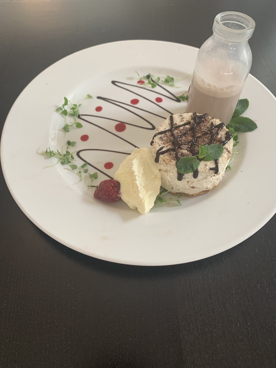 StiffordHall's tweet photo. The new restaurant menu is launching next week @StiffordHall, my personal favourite herb crusted salmon followed by baileys infused cheesecake #Yum #Food #Essex https://t.co/oqb82QRZGI