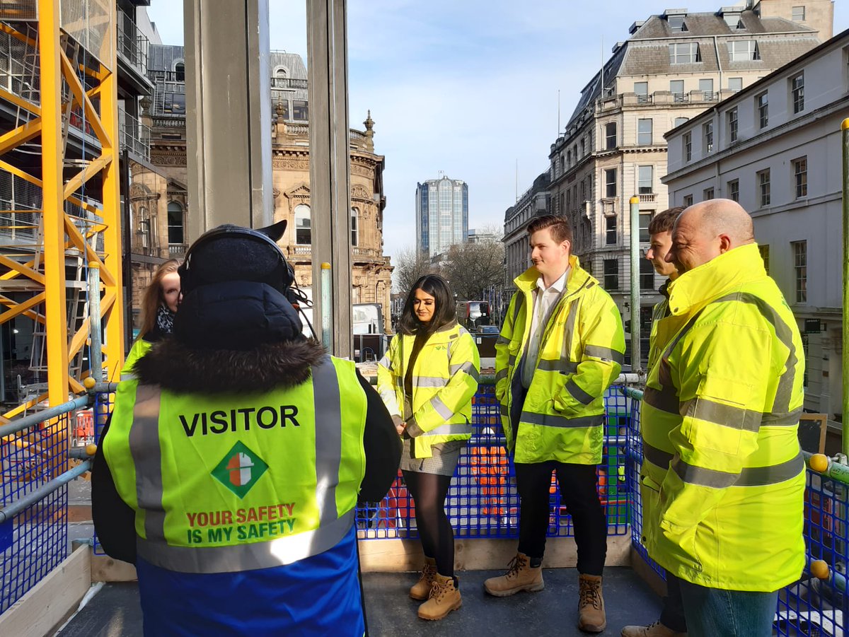 bamukandireland's tweet photo. Our apprentices Bradley Brettle, Breanna Khunkhun, Josef Losinski on site @103colmorerow with @bbcbusiness for #NAW2020
#buildingfuturestars #LookBeyond https://t.co/JHjmXnskRJ
