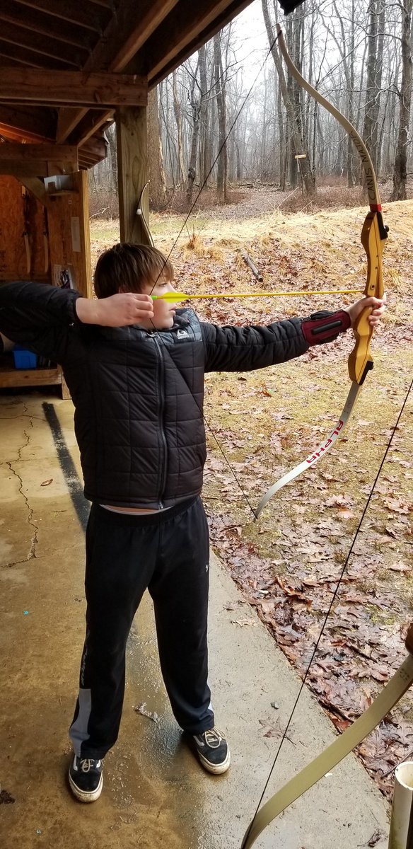 Starting off Day 3 with Group A at archery! Had no idea everyone had such good aim! #campbernie2020 <a href="/Warrior_News/">Markham Place School</a>