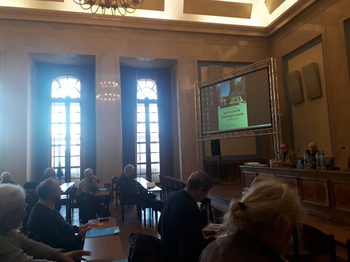 Reconnaissant pour le superbe colloque sur "La nouvelle théologie verte" tenu à l'<a href="/unistra/">-</a> ces 2 jours ! La création et le défi écologique suscitent un important effort de pensée qui doit être continué <a href="/FPFclimat/">FPFclimat 🌎  ✝️</a> <a href="/FPFCom/">Fédération protestante de France (FPF)</a> <a href="/clavairoly/">François Clavairoly</a>