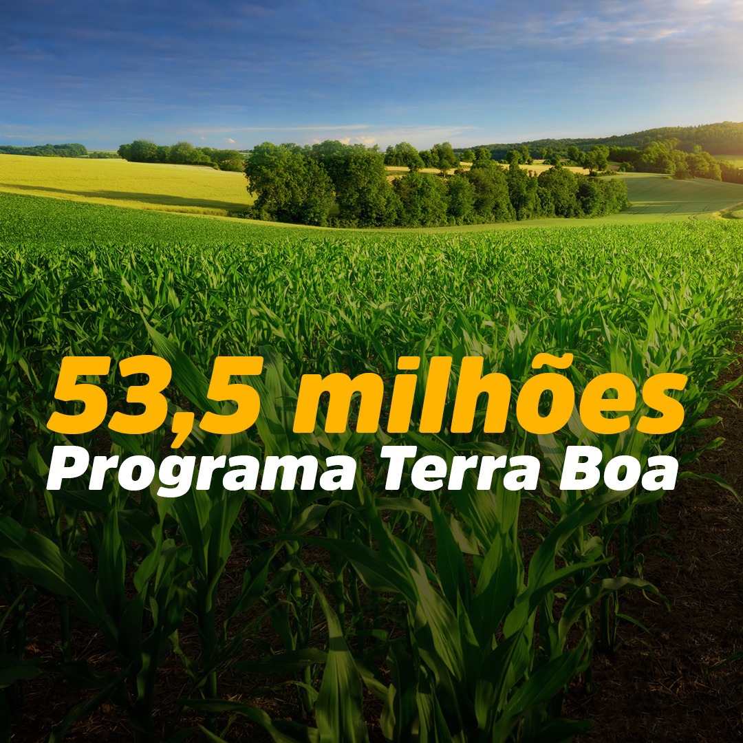 CarlosMoises's tweet photo. O #ProgramaTerraBoa, da Sec. da Agricultura e da Pesca SC , deve atender cerca de 70 mil agricultores de #SantaCatarina em 2020. O investimento de R$ 💰53,5 milhões é 14% superior ao do ano passado.
Essa é uma das apostas do Governo para aumentar a produtividade das lavouras. https://t.co/pJK5fja8vs