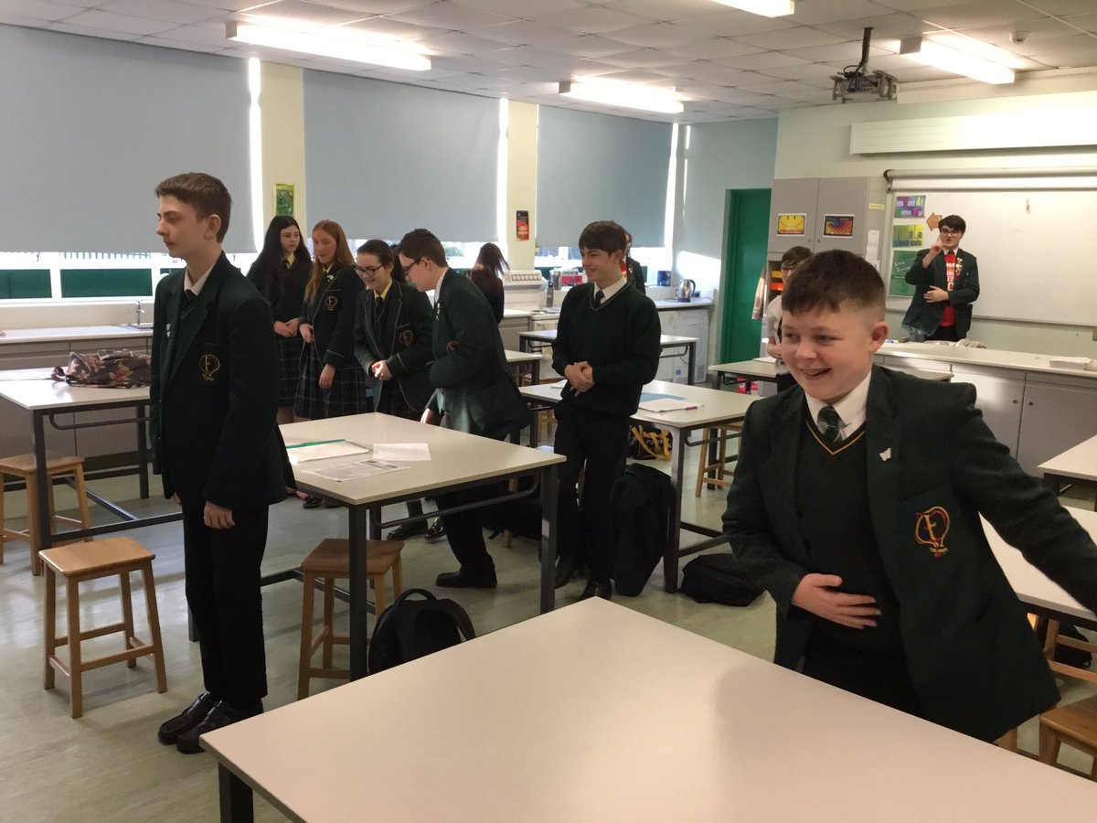 UiMhora788's tweet photo. Craic agus spraoi ag Bl.8,9,10 sna ranganna Gaeilge inniu agus muid ag ceiliúradh Gaeilge24! GRMA Coiste na Gaeilge as teacht isteach chuig na ranganna ar fad! @GaeilgeStCather @CCArdMhacha https://t.co/kjOffdds55