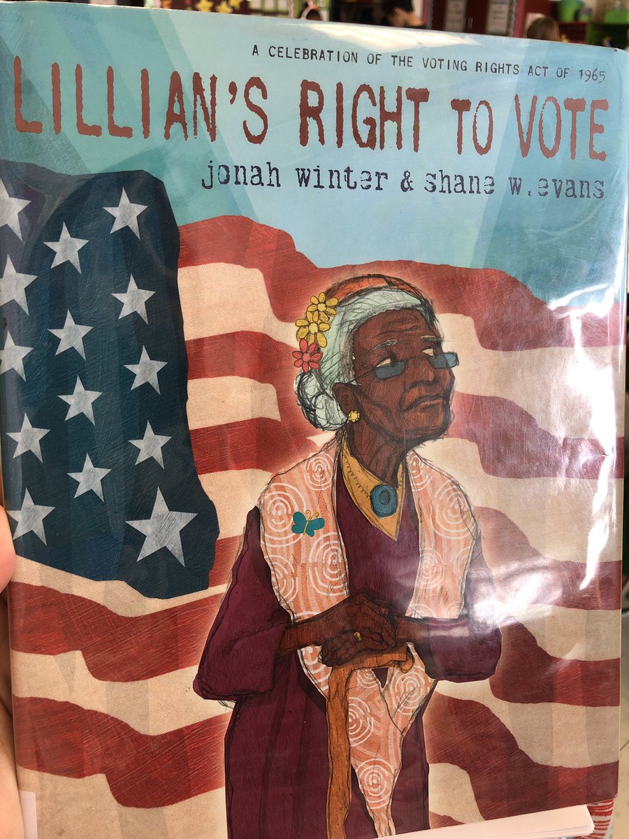 MrsBurens's tweet photo. This text paired so well with our weekly text “Granddaddy’s Turn.” The amount of text to self connections and text to world connections happening this week in room 56 was incredible! #readrealbooks #BlackHistory #voting #LifeintheW @LoriCasey5 @ryanwollberg @kristi_blasius https://t.co/Offs8QyVie