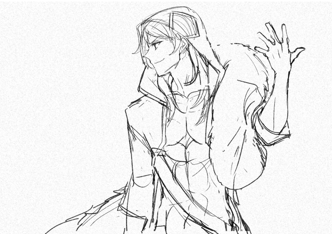 Bベリト下書き+線画 
