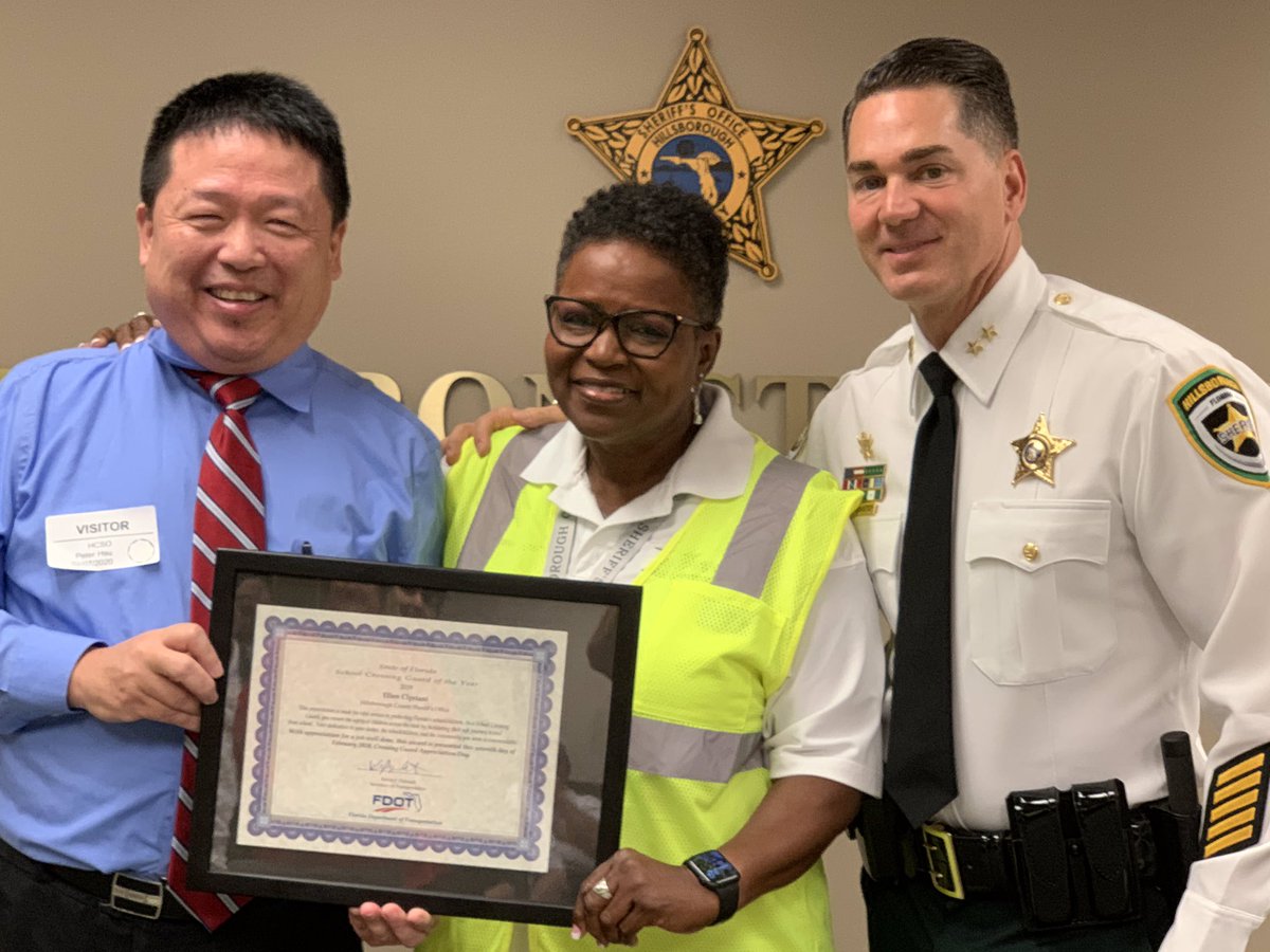 RiverviewGators's tweet photo. Congratulations to Ms. Ellen! Florida Crossing Guard of the Year! So we’ll deserved. We love you and appreciate all you do for our RES family! https://t.co/r6N7KXsdDJ