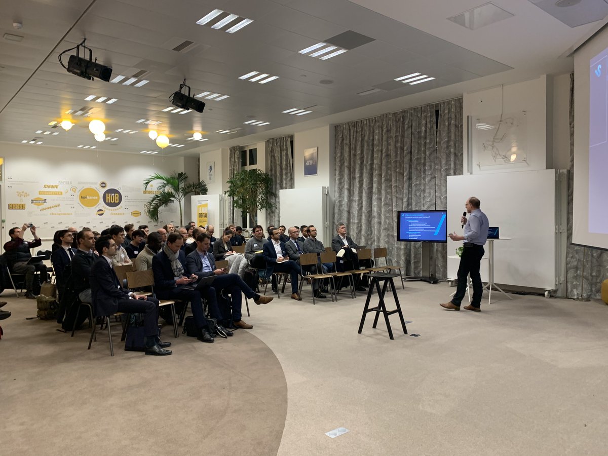 DCbrain_feed's tweet photo. Encore un grand merci à tous pour le #meetupdcbrain d'hier soir! Nous remercions plus particulièrement les intervenants de @SprintProject_ @Bollore_BTL @Groupe_Casino et également @BpifranceHub!
Retour en image 👇
#IntelligenceArtificielle #ArtificialIntelligence #innovation https://t.co/o17QaVfWgC
