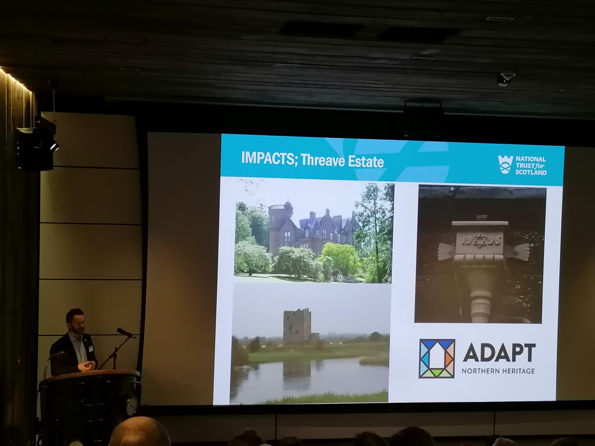 Thanks to our colleagues at @N_T_S for our shout-out at the Energy Efficiency Seminar in Stirling's @HESEngineShed for @HistoricNZEB It's great to spread the word about our work and tools! Mitigation and adaptation can go hand in hand 🤝 #Energyeffeciency #Task59