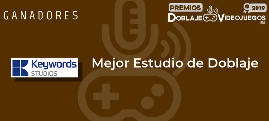 KeywordsAudio's tweet photo. Our audio team in Spain has just won four @DoblajeVideojuegos.es Awards: Best Absolute Dubbing, Best Female Dubbing, Best Male Dubbing and Best Director for #Ruben Navarro! Well done to everyone involved in this project! 

#KWSfamily https://t.co/0HEgvRT0pg