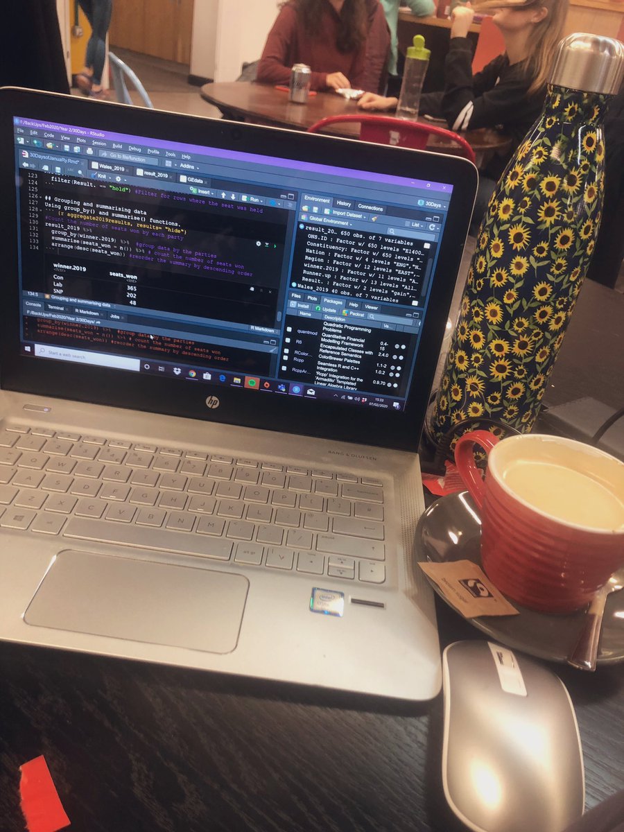 DrMeganLWood's tweet photo. Taking some time out this afternoon to catch up on @LeedsDataSoc #30DaysofJanuaRy ๐ฉ๐ปโ๐ป #datascience #rstats #phdlife https://t.co/eMt1DCiyNp