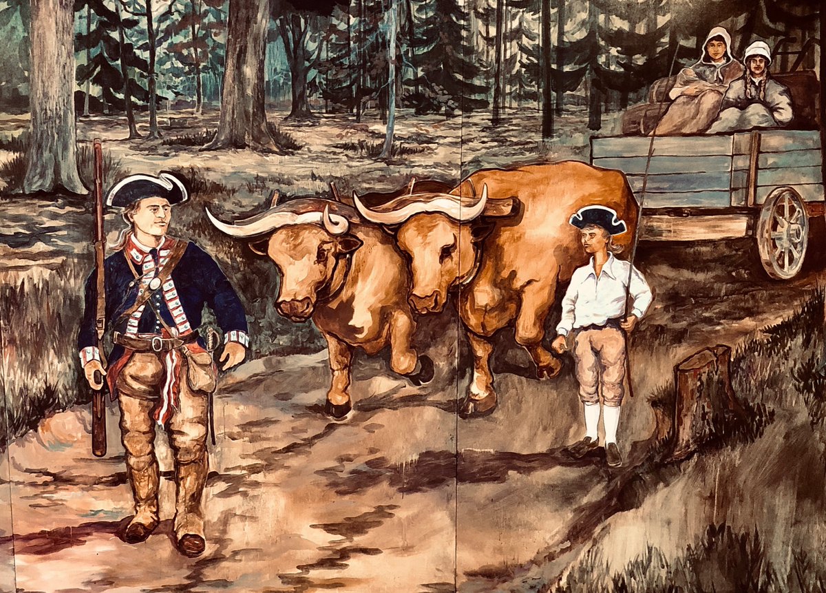 TobyBarrettHN's tweet photo. Established in 1792, #NorfolkCounty has an incredibly deep and varied #history and #heritage worth fighting for!
Painting at #Norolkโs Eva Brook Donly Museum. https://t.co/4bLnXvK8SW