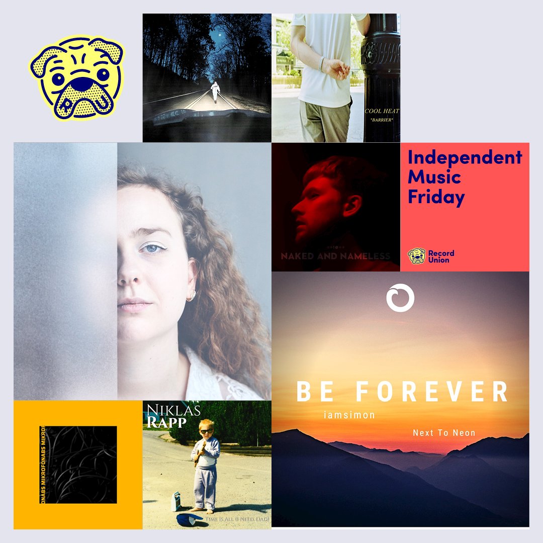recordunion's tweet photo. It’s finally Independent Music Friday and the #playlist is packed!
#IndependentArtists only, released by us this past week: https://t.co/U2wk6GmNPm
Headliners are @COOLHEAT11, #WYLL, @itsshylde, @froken415, #SeamusPatterson, #NiklasRapp, #iamsimon & #NextToNeon https://t.co/82YdOVnfFB