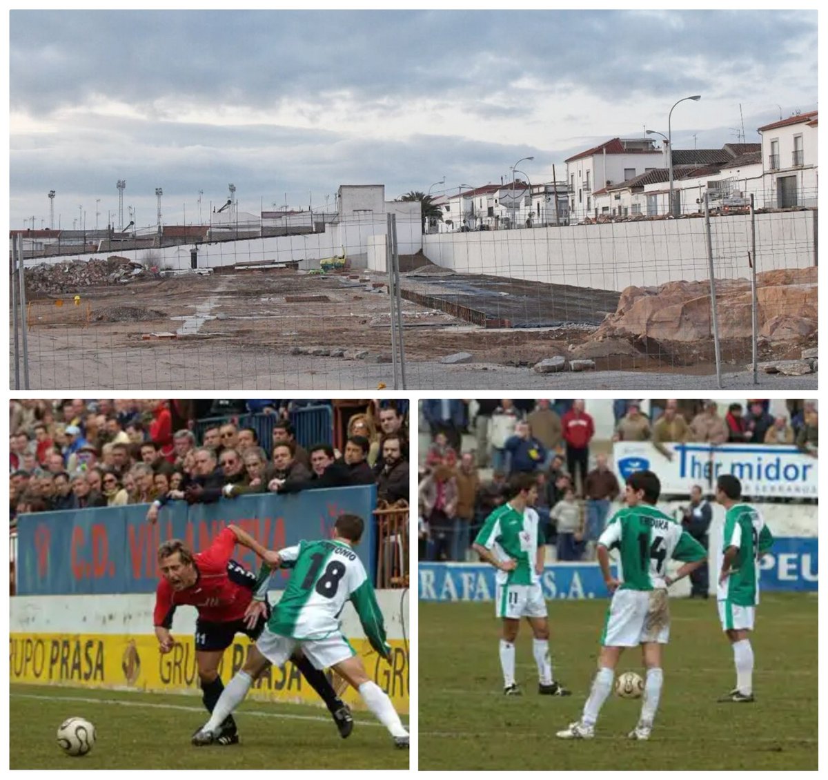 Poco queda del pequeño estadio San Miguel de Villanueva, en el que se vivieron dos históricos derbis cordobeses en nuestra anterior etapa en Segunda B hace más de una década. Y en el Córdoba no queda mucho más, solo Pepillo y Javi Flores. Lo que se sufría allí no está olvidado.