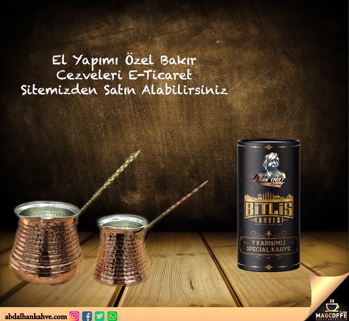 “El Yapımı Özel Bakır Cezveleri E-Ticaret Sitemizden Satın Alabilirsiniz”
#bitlis 

bitliskahvesi.com