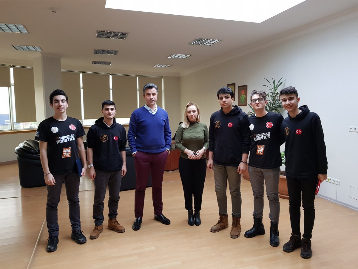 BorusanRobotics's tweet photo. Bugün Özçelik Makineyi ziyaret ettik .Takımımız ve gelecekteki hedeflerimiz hakkında konuştuk, fabrikalarını gezdik. Bizi ağırladıkları  için Volkan BİÇER'e ve  Gülçin KAZAN'a teşekkür ederiz.
#özçelikmakine 
#team4972 https://t.co/7K52UdwjIm