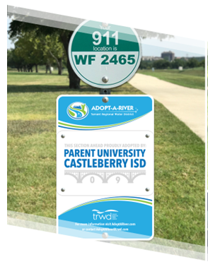 LittleLaura927's tweet photo. *Did you know? CISD's Parent University sponsors a part of the Trinity River in our community! #castleberryisd #proud #lionpride #cisdparentuniversity https://t.co/TzL2KJ4uVE