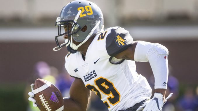 TrueBulllfr's tweet photo. North Carolina A&amp;T AD, Earl Hilton, said the move to the Big South conference could be a “lateral” move financially but a “vertical” move 
in competition for the Aggies. #NCAT

He also he will be open to keeping relationships with certain MEAC schools to play, especially @NCCU https://t.co/WC5Dps6H3j