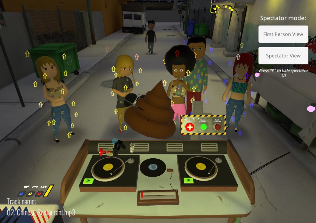 subjectivevr's tweet photo. 👉We're back with a new update for Disco Destruction: MP3 support and a new Spectator Mode!

For more details check out our Steam announcement: https://t.co/kCFIPne10b

#vr #gamedev #oculus https://t.co/1YBEFPun7d