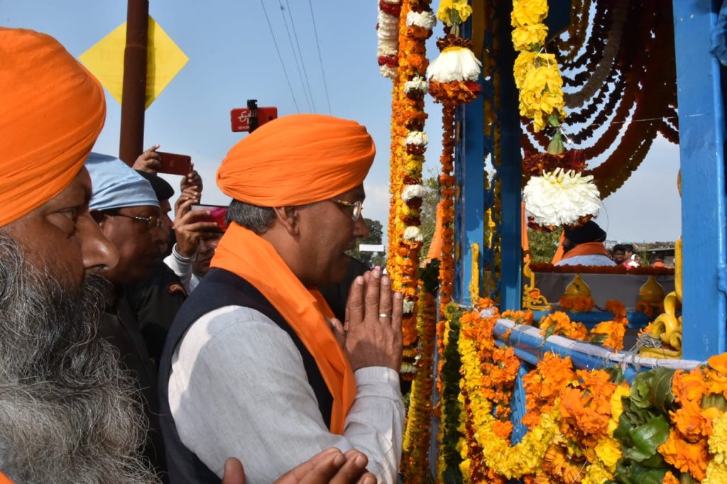 tsrawatbjp's tweet photo. आज शेरगढ़, डोईवाला में संत शिरोमणि भगत रविदास महाराज जी के 643 वें प्रकाश पर्व के सुअवसर पर आयोजित शोभा यात्रा में शामिल हुआ। https://t.co/kZiAe4jdYl