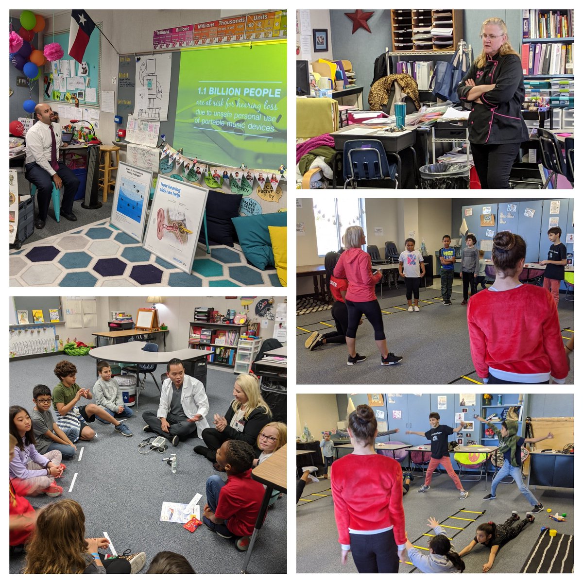 LBrockCounselor's tweet photo. It's Career Day @FalconPassElem ! Thank you to all of the presenters for creating exciting, hands-on, career learning! https://t.co/cjEZzpGFNm