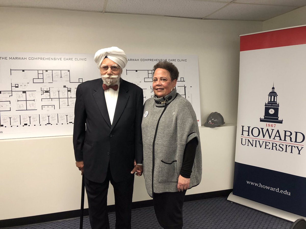 HowardU's tweet photo. Howard University and @ArmincoInc are proud to launch the Marwah Clinic at the College of Dentistry with a groundbreaking today! #HowardForward https://t.co/BnPSmmBw77