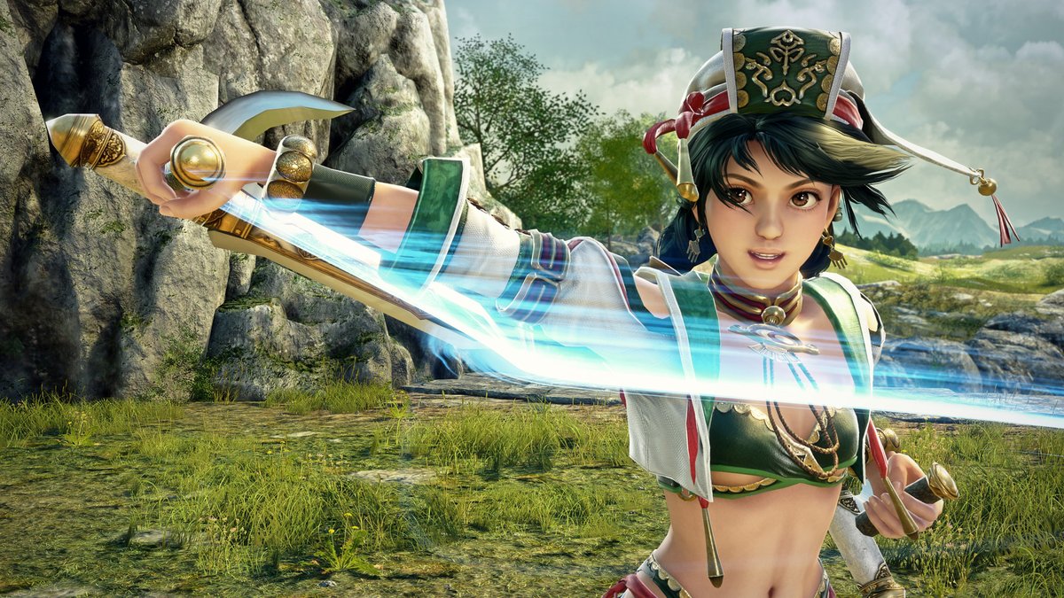 Hayate_Ein's tweet photo. Today's Ansel screenshots feature Talim's New Moves in the Season2 of #SoulCaliburVI.

It always seems like she is carried by the wind in every moves and she always smiles!

Reference Moves:
1: Wind Charmer BA
2: BT 2B+K
3: SC 2BAB
4: BT 8B+K

Feel free to share &amp; use!
#SCVI_TLM https://t.co/mQEKvxm67r
