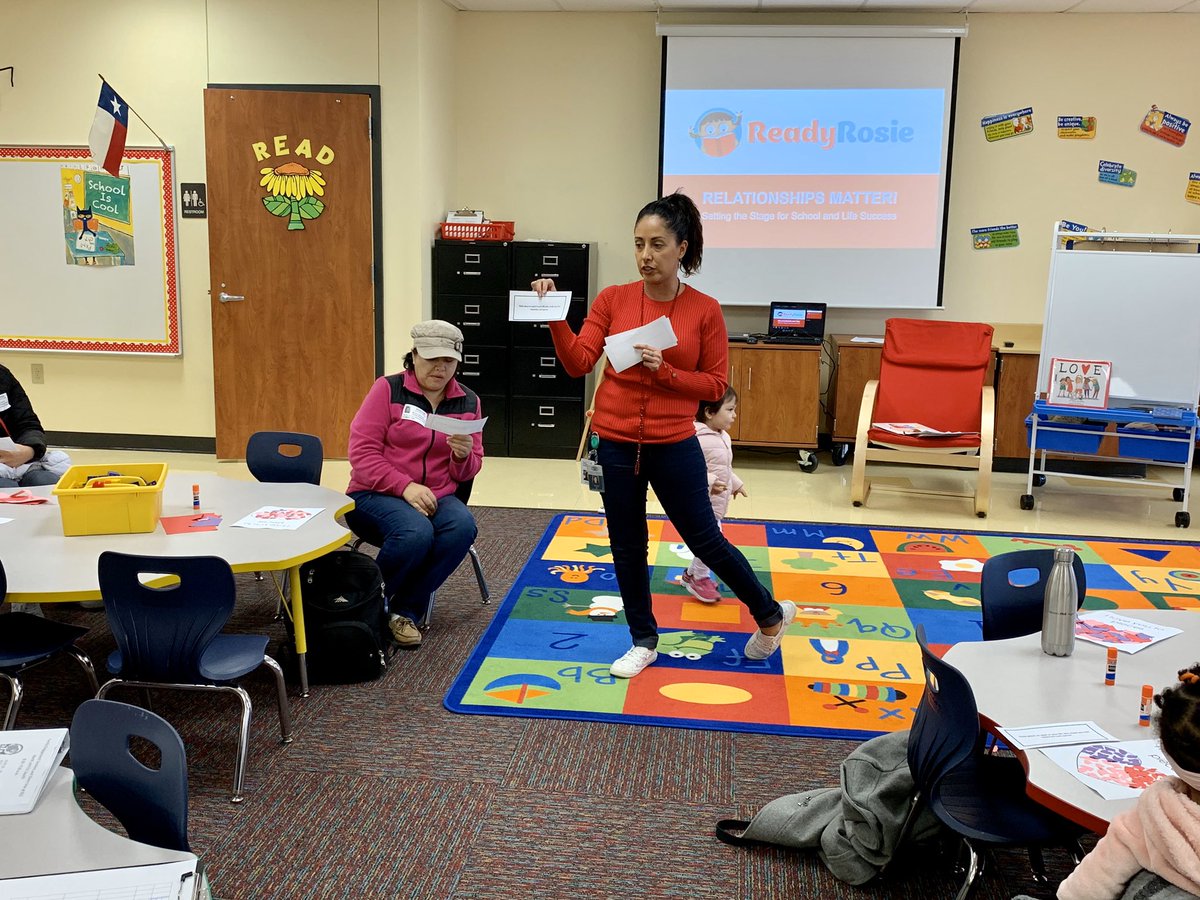 KellerEarlyEd's tweet photo. We had a great turnout at @ELCNorth for Family Engagement and spent time reading, crafting, and learning what @ReadyRosie has to help aid social emotional development at home. Make plans to join us at Early Learning Center South for our next session on 2/21. #kellerearlylearning https://t.co/dsFQL4C9LS