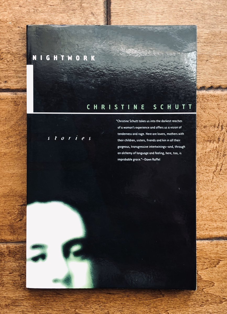 2/7/2020: "You Drive" by Christine Schutt, from her 1996 collection NIGHTWORK, published by  @AAKnopf and reprinted by  @Dalkey_Archive in 2000.