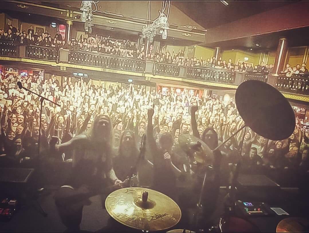 Cyhra_official's tweet photo. Thanks 02 Ritz, Manchester! It was awesome! Tomorrow the UK tour opening for @delainmusic continues at Anson Rooms, Bristol🔥🤘#cyhra #cyhratour2020 #nohalosinhell #delain #uktour #02ritz #manchester https://t.co/2glqK3i6Vd