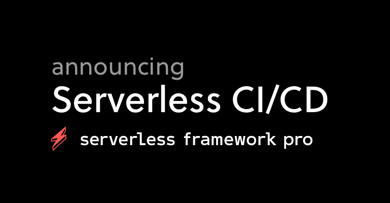AWS_Partners's tweet photo. Learn how Serverless CI/CD from APN Partner @goserverless gives developers a CI/CD service optimized for #serverless workflows: https://t.co/zR3XagslJi https://t.co/h6Yok0VsWP