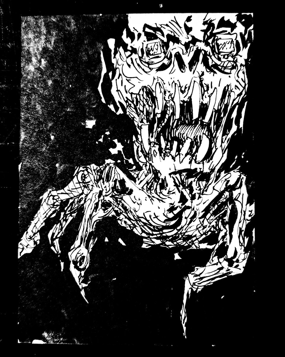 JLcomics's tweet photo. Pre-work #darkhardware sketch card. https://t.co/UfIwmFkZo7