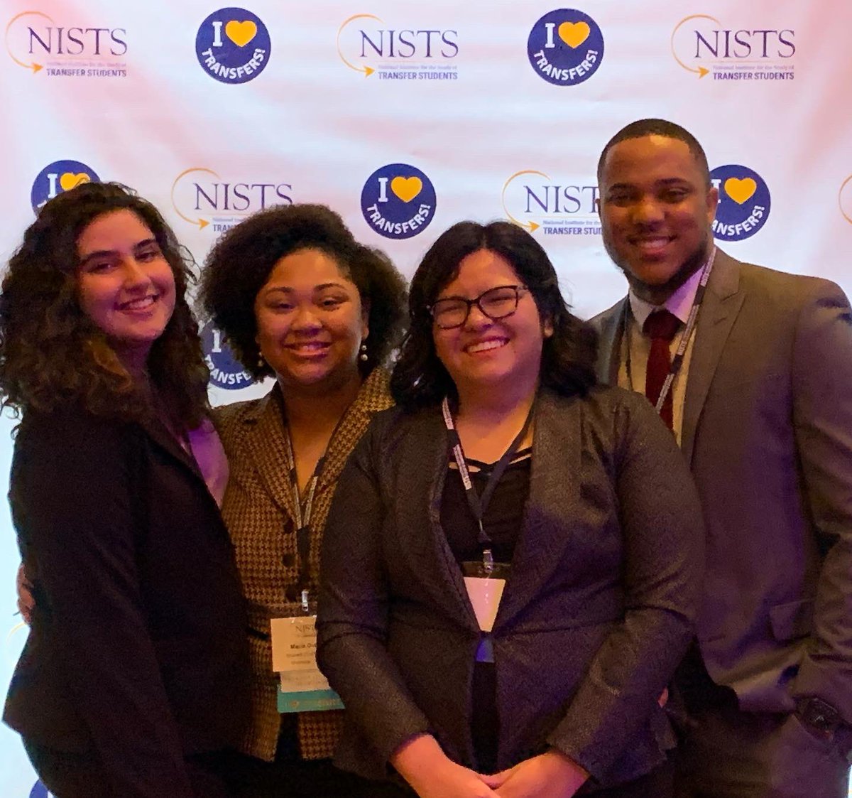 HeatherHigherEd's tweet photo. Before we fully wrap on #NISTS2020 lets give a huge shout out to the Transfer Student Ambassadors!! These are astounding student leaders who are advocating for and supporting transfer students nationally! @tniav a #UCLAtransfer is one of this years recipients! WOO HOO!!! π₯³ππ₯³ https://t.co/kSQsHydJxx