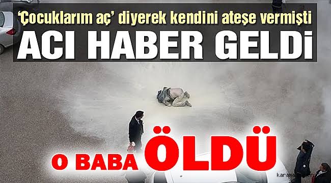 Bir evlada bırakabilecek en acı miras... O evlat neylesin şimdi aşı, ekmeği... Allah sonumuzu hayreylesin... Allah rahmet eylesin...  #hatayvaliliği