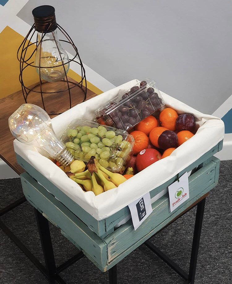 IshFruit's tweet photo. #AFGgivingback Table 3! Fantastic night with AFG law giving back and for a great cause! If your office fancies trying a Fruit-ish box get in touch with us today! 🍏 https://t.co/u2zsEiLFcz