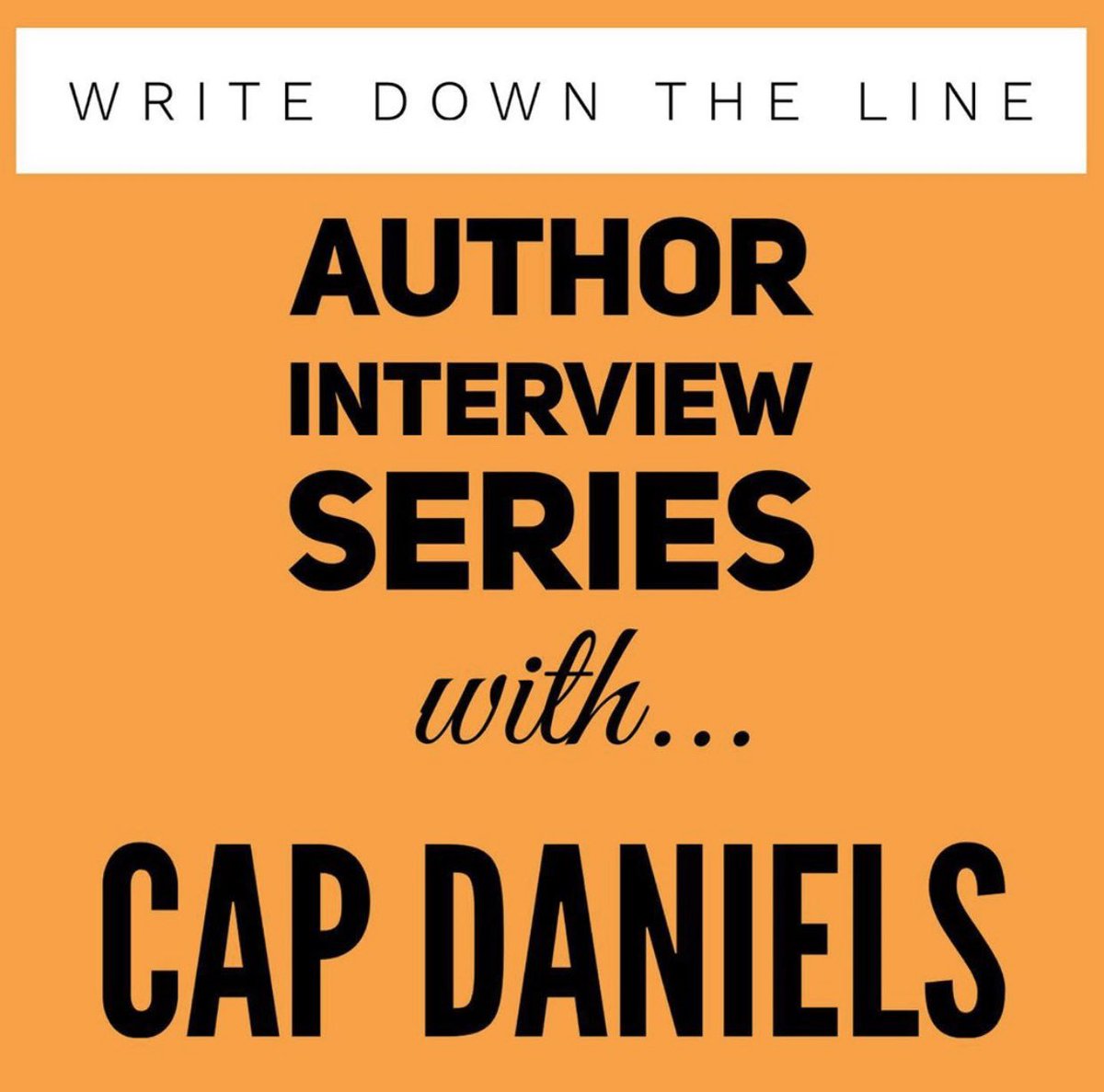 GiveGoodWriting's tweet image. My author interview series begins with Cap Daniels, best-selling author of the thrilling Chase Fulton Novels series. 
Check it out to discover some excellent advice for aspiring authors. 
writedowntheline.com/post/author-in…

#authorinterview #writingtips #capdaniels