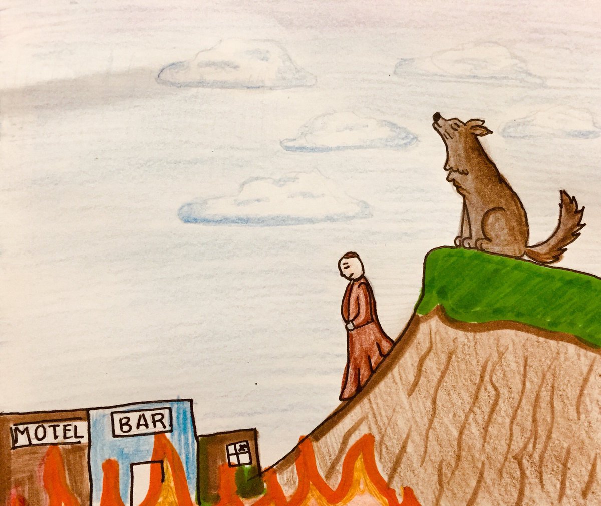 Katia2174's tweet photo. Y su risa fue como un agua hirviente,

y entre mis entrañas revivió la fiera,

y me sentí lobo malo de repente;

mas siempre mejor que esa mala gente.

“Los motivos del lobo” -Rubén Dario.
@H_CulturaII_DG https://t.co/gAzJjZPSH2