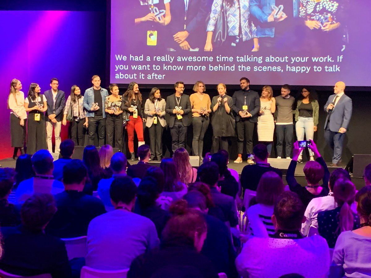 This fine group of people were the winners of the 2020 Interaction Awards! Again, a huge congrats to them and our finalists! 

#IxDAwards #ixd20 #interaction20 #ANewDawn