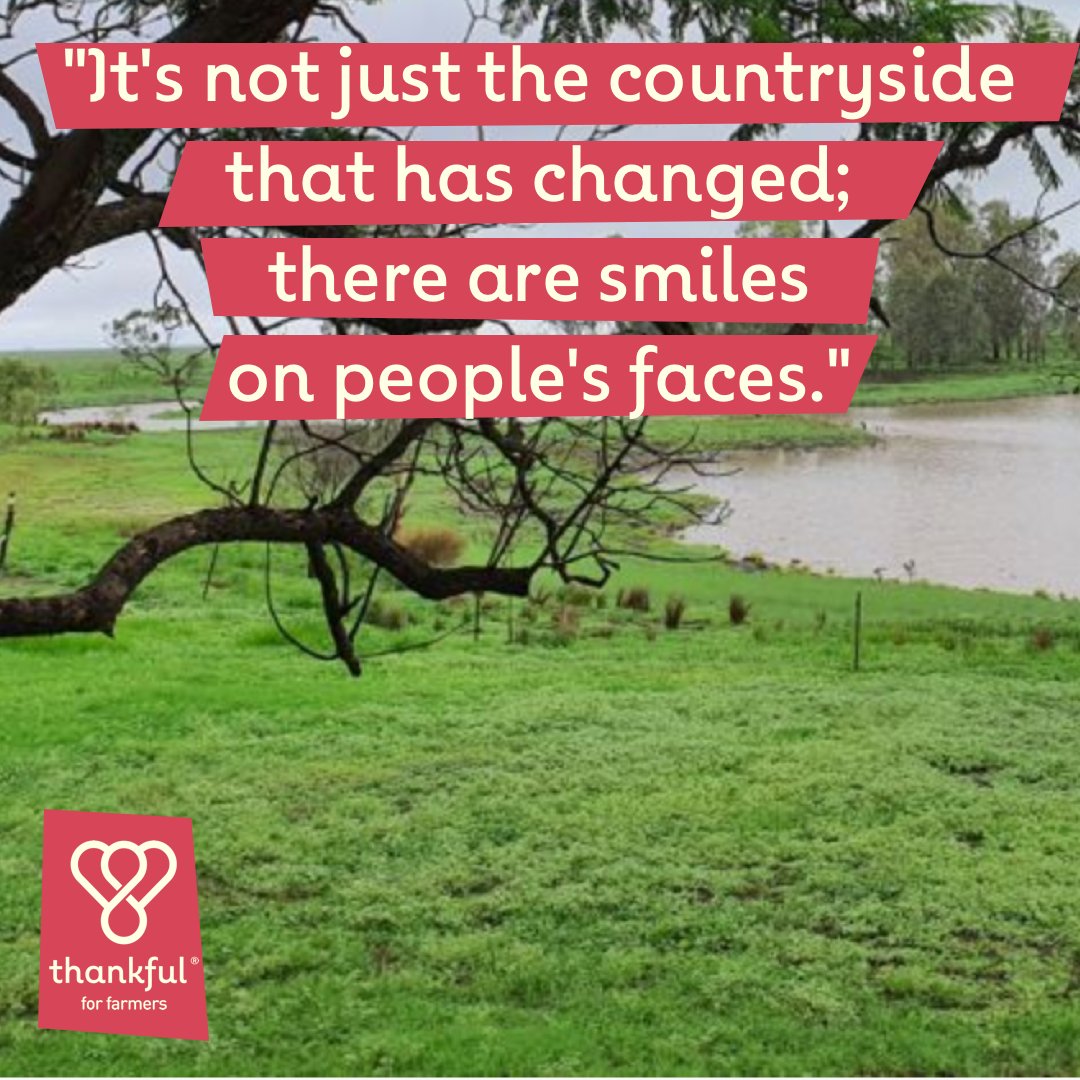 Thankful for Farmers (@thankful4farmer) on Twitter photo After a week of rain in drought-ravaged Qld, farmers have a reason to smile, but 1 week won't end years of drought. "This hasn't solved all our problems, but it's a start," said Mrs Stewart near Roma. Source ab.co/38akBJS #Thankful4Farmers #rain #smile <a href="/chefmattmoran/">Matt Moran</a> After a week of rain in drought-ravaged Qld, farmers have a reason to smile, but 1 week won't end years of drought. "This hasn't solved all our problems, but it's a start," said Mrs Stewart near Roma. Source ab.co/38akBJS #Thankful4Farmers #rain #smile <a href="/chefmattmoran/">Matt Moran</a>