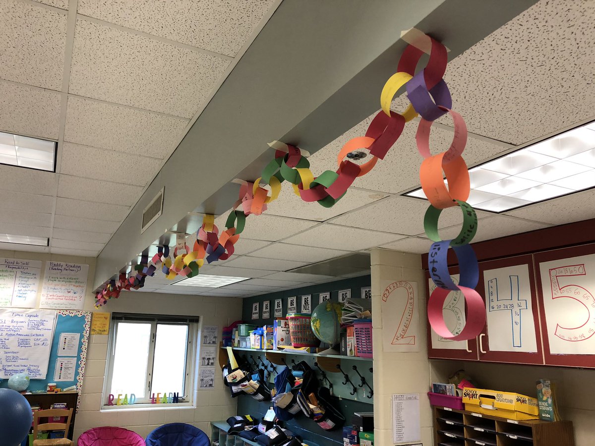 KarenShrader4's tweet photo. Shrader’s 4th grade class kindness challenge is going strong this week! @NuckolsFarm #NFESLifeReady https://t.co/J6ZMOq5Ubh